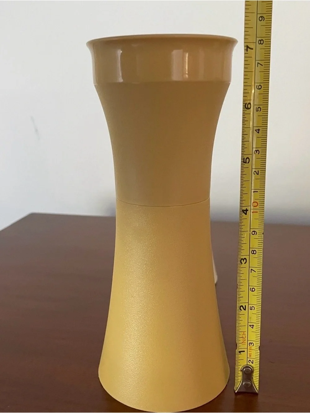 Tupperware Oil And Vinegar Cruet Salad Dressing Set Vintage - one lid missing
